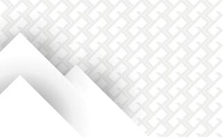 White color template with pattern vector