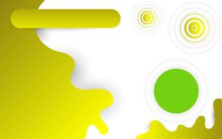 Green natural Abstract template vector