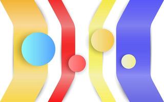 3D Abstract Line Background vector