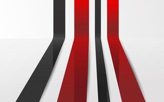 3D Abstract Line Background vector