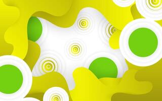 Natural template banner vector