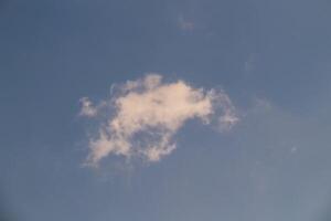 View of clouds in the sky in the afternoon photo
