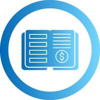 Ledger Gradient Circle Icon vector