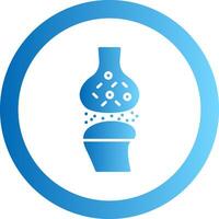 Synapse Gradient Circle Icon vector