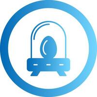 Incubation Gradient Circle Icon vector