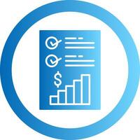 Guidance Gradient Circle Icon vector