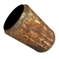 The rusty can image 3d rendering. png