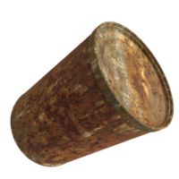 The rusty can image 3d rendering. png