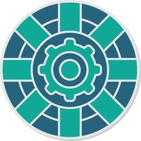 Support Sticker Icon vector