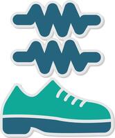 Rhythm Sticker Icon vector