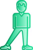Balanced Gradient Slip Icon vector