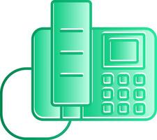 LandGradient Slip Phone Gradient Slip Icon vector