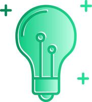 Idea Gradient Slip Icon vector