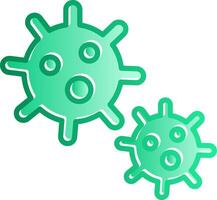 Platelet Gradient Slip Icon vector