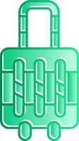 Travelling Gradient Slip Icon vector