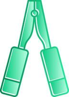 Clamp Gradient Slip Icon vector