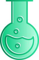 Experiment Gradient Slip Icon vector