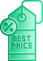 Best Price Gradient Slip Icon vector