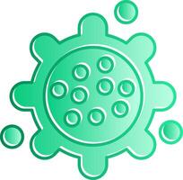 Pollen Gradient Slip Icon vector
