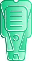 Stud Finder Gradient Slip Icon vector