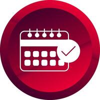 DeadGlyph Button Meet Glyph Button Icon vector