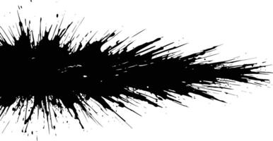 ink splat isolated in white background vector