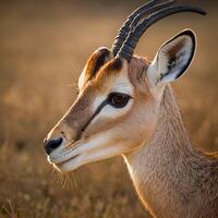 AI Cute Gazelle photo