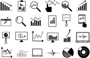 Seo and Web Linear Icons Pack vector
