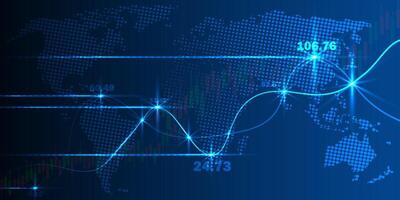 Abstract infographics visualization. Big data code representation. vector