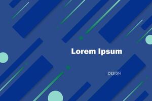 background. Icon Dynamic composition of figures. vector