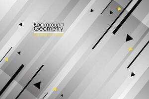 Grey Abstract background geometry vector