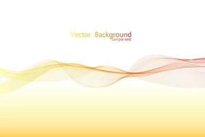 Gradation, dual color scheme, from red to yellow vector