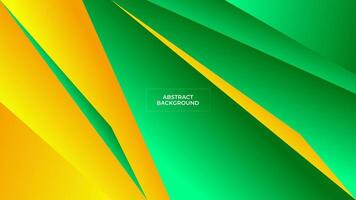 ABSTRACT BACKGROUND GRADIENT GREEN ORANGE COLOR WITH GEOMETRIC SHAPES SMOOTH LIQUID DESIGN TEMPLATE GOOD FOR MODERN WEBSITE, WALLPAPER, COVER DESIGN, GREETING CARD vector