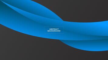 ABSTRACT DARK BACKGROUND WITH BLUE ELEGANT COLORFUL GRADIENT SMOOTH LIQUID DESIGN TEMPLATE GOOD FOR MODERN WEBSITE, WALLPAPER, COVER DESIGN vector