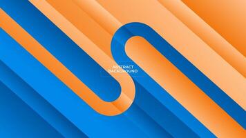 ABSTRACT BLURRED BACKGROUND ELEGANT GRADIENT BLUE ORANGE SMOOTH COLOR DESIGN TEMPLATE GOOD FOR MODERN WEBSITE, WALLPAPER, COVER DESIGN vector