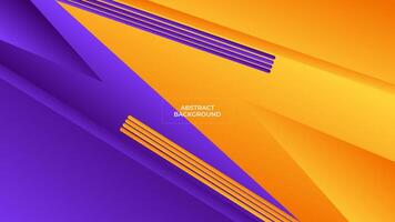 ABSTRACT BACKGROUND ELEGANT PURPLE ORANGE GRADIENT SMOOTH LIQUID COLORFUL DESIGN WITH GEOMETRIC SHAPES TEMPLATE GOOD FOR MODERN WEBSITE, WALLPAPER, COVER DESIGN vector