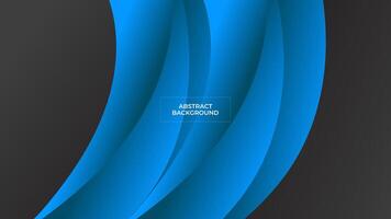 ABSTRACT DARK BACKGROUND WITH BLUE ELEGANT COLORFUL GRADIENT SMOOTH LIQUID DESIGN TEMPLATE GOOD FOR MODERN WEBSITE, WALLPAPER, COVER DESIGN vector
