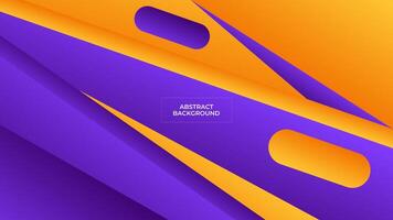 ABSTRACT BACKGROUND ELEGANT PURPLE ORANGE GRADIENT SMOOTH LIQUID COLORFUL DESIGN WITH GEOMETRIC SHAPES TEMPLATE GOOD FOR MODERN WEBSITE, WALLPAPER, COVER DESIGN vector