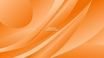 ABSTRACT ORANGE GRADIENT BACKGROUND SMOOTH COLORFUL DESIGN WITH SHAPES TEMPLATE GOOD FOR MODERN WEBSITE, WALLPAPER, COVER DESIGN vector