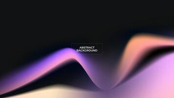 ABSTRACT DARK BACKGROUND ELEGANT GRADIENT MESH BLUE ORANGE PURPLE PINK SMOOTH COLOR DESIGN TEMPLATE GOOD FOR MODERN WEBSITE, WALLPAPER, COVER DESIGN vector