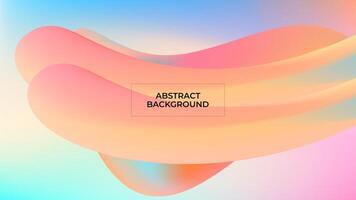 ABSTRACT BACKGROUND BLUE ORANGE ELEGANT COLORFUL GRADIENT MESH SMOOTH LIQUID DESIGN TEMPLATE GOOD FOR MODERN WEBSITE, WALLPAPER, COVER DESIGN vector
