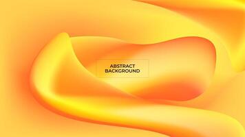 ABSTRACT BACKGROUND ORANGE ELEGANT COLORFUL GRADIENT MESH SMOOTH LIQUID DESIGN TEMPLATE GOOD FOR MODERN WEBSITE, WALLPAPER, COVER DESIGN vector