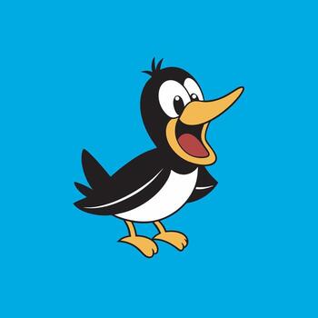 Bobolink bird laughs icon Illustration vector