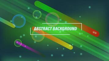 Green abstract background technology, modern and futuristic technology concept for banner backdrop, flayer and wallpaper vector