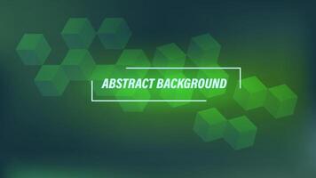 Abstract green background geometri texture. Technology, modern and futuristic concept. Suitable for banner, flayer, wallpaper and bg. vector