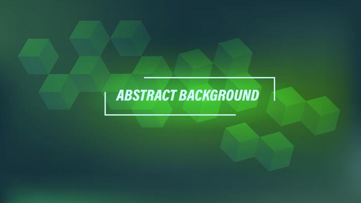Abstract green background geometri texture. Technology, modern and futuristic concept. Suitable for banner, flayer, wallpaper and bg.
