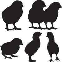 silhouette of chicken, chicken, chicken, chicken, chicken, chicken, chicken, chicken, vector