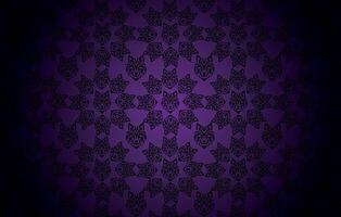 Wolf black and white illustration, for logos, backgrounds and textures circle, pattern vector
