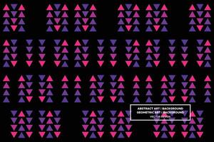 Geometric Pattern - Geometric Background - Abstract Background - Geometric Shapes - Use in Website Design, Packaging, Wall Art, Wallpaper, Poster, Banner, Ad, Profile, Brochure, Apparel, Textiles vector