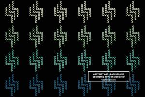 Geometric Pattern - Geometric Background - Abstract Background - Geometric Shapes - Use in Website Design, Packaging, Wall Art, Wallpaper, Poster, Banner, Ad, Profile, Brochure, Apparel, Textiles vector